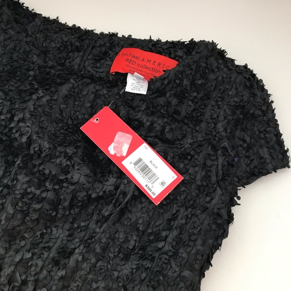 B MICHAEL Womens Satin Hi-Low Cocktail Dress - Picture 3 of 8